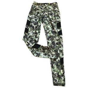 Women's Strut This Green Camo Leggings Size Large EUC #0258